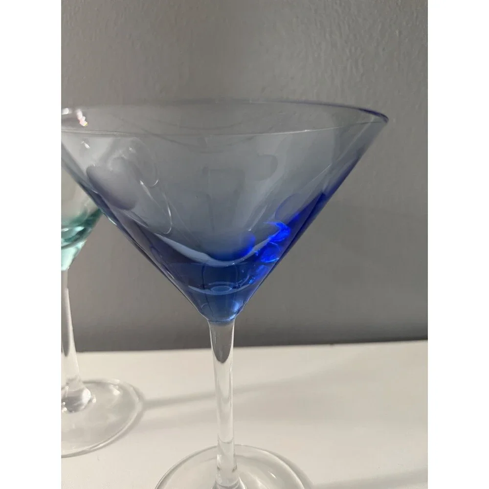 Marquis by Waterford Polka Dot Martini Glasses Set of 4 - Beautiful!